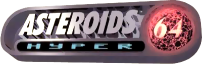 Asteroids Hyper 64 logo for Nintendo 64